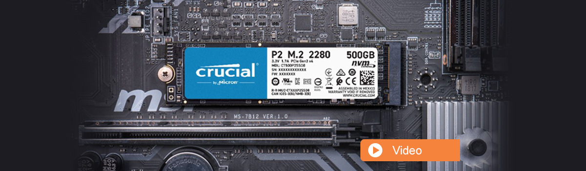 Crucial SSD P2
